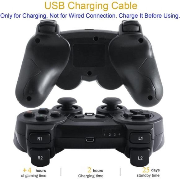 Wireless Game Controller Rechargeable Gaming Joystick Portable Remote Joypad - Picture 3 of 6